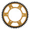 Supersprox - Steel & Aluminum Gold Stealth sprocket, 51T, Chain Size 520, RST-245-51-GLD