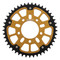 Supersprox - Steel & Aluminum Gold Stealth sprocket, 45T, Chain Size 525, RST-7092-45-GLD