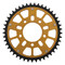 Supersprox - Steel & Aluminum Gold Stealth sprocket, 45T, Chain Size 525, RST-7092-45-GLD