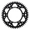 Supersprox Black Aluminum Sprocket, 48T, Chain Size 520, RAL-808-48-BLK