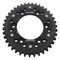 Supersprox - Steel & Aluminum Black Stealth sprocket, 39T, Chain Size 520, RST-735-39-BLK