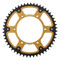 Supersprox - Steel & Aluminum Gold Stealth sprocket, 51T, Chain Size 520, RST-808-51-GLD