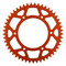 Supersprox Orange Aluminum Sprocket, 49T, Chain Size 520, RAL-990-49-ORG