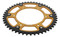 Supersprox - Steel & Aluminum Gold Stealth sprocket, 49T, Chain Size 520, RST-245-49-GLD