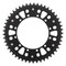 Supersprox - Steel & Aluminum Black Stealth sprocket, 49T, Chain Size 520, RST-460-49-BLK