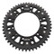 Supersprox - Steel & Aluminum Black Stealth sprocket, 49T, Chain Size 520, RST-460-49-BLK