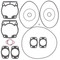 Vertex Top End Gasket Kit for Ski-Doo Formula MX/MX LT 90