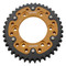 Supersprox - Steel & Aluminum Gold Stealth sprocket, 40T, Chain Size 520, RST-735-40-GLD