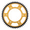 Supersprox - Steel & Aluminum Gold Stealth sprocket, 50T, Chain Size 520, RST-8000-50-GLD