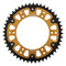 Supersprox - Steel & Aluminum Gold Stealth sprocket, 48T, Chain Size 520, RST-1512-48-GLD