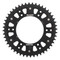 Supersprox - Steel & Aluminum Black Stealth sprocket, 48T, Chain Size 520, RST-210-48-BLK