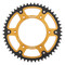 Supersprox - Steel & Aluminum Gold Stealth sprocket, 51T, Chain Size 520, RST-8000-51-GLD
