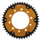 Supersprox - Steel & Aluminum Gold Stealth sprocket, 45T, Chain Size 525, RST-1304-45-GLD