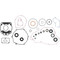 Hot Rods Bottom End Kit for Kawasaki KX 250 2005 CBK0093