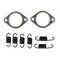 Vertex Exhaust Gasket and Spring Kit 723041 for Polaris 500 Classic 00
