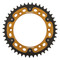 Supersprox - Steel & Aluminum Gold Stealth sprocket, 43T, Chain Size 525, RST-1791-43-GLD