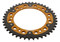 Supersprox - Steel & Aluminum Gold Stealth sprocket, 43T, Chain Size 525, RST-1791-43-GLD