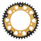 Supersprox - Steel & Aluminum Gold Stealth sprocket, 43T, Chain Size 520, RST-1793-43-GLD