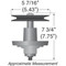 Stens Spindle Assembly for MTD 918-04608A , 285-859