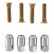 All Balls Wheel Stud and Nut Kit 85-1107 for Polaris RZR 4 800 2010-2014