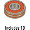 Bearing, Ball for J&N 130-01070, 130-01070-10 130-01137-10