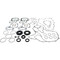 Complete Gasket Kit with Seals For Kawasaki KRF 750 Teryx 4x4 LE 2013; 8110046