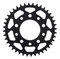 Supersprox Steel Sprocket Black 40T-RFE-1334-40-BLK for Honda CB900F 1981-1982