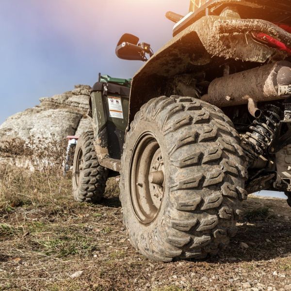 ATV on trail