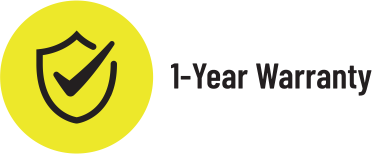 1-Year Warranty