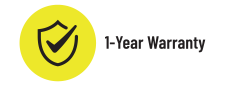 1-Year Warranty