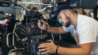 Motorcycle mechanic