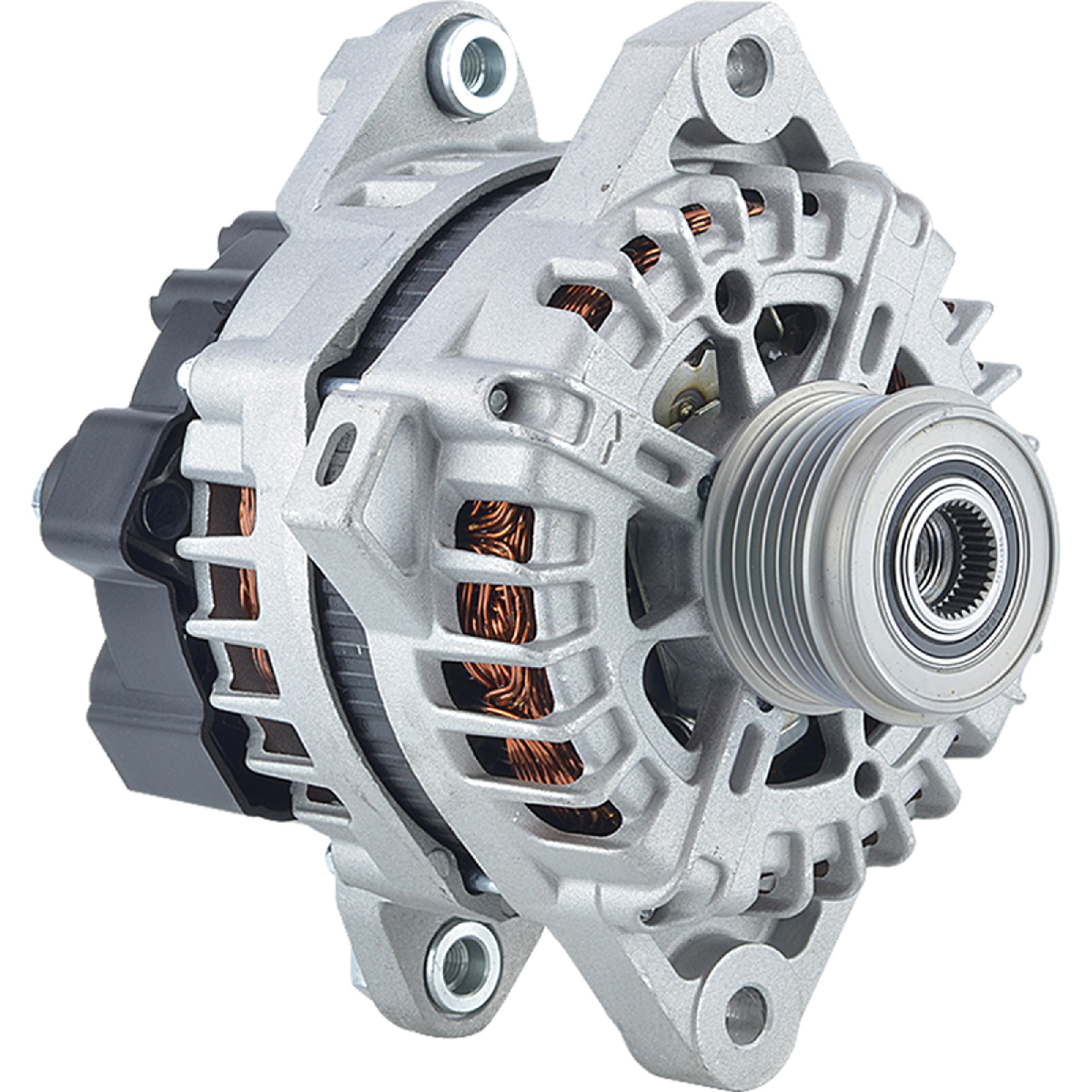 Rareelectrical 130A 12V ALTERNATOR COMPATIBLE WITH KIA SPORTAGE 2.4L 2014  2015 2016 373002G750 2612531