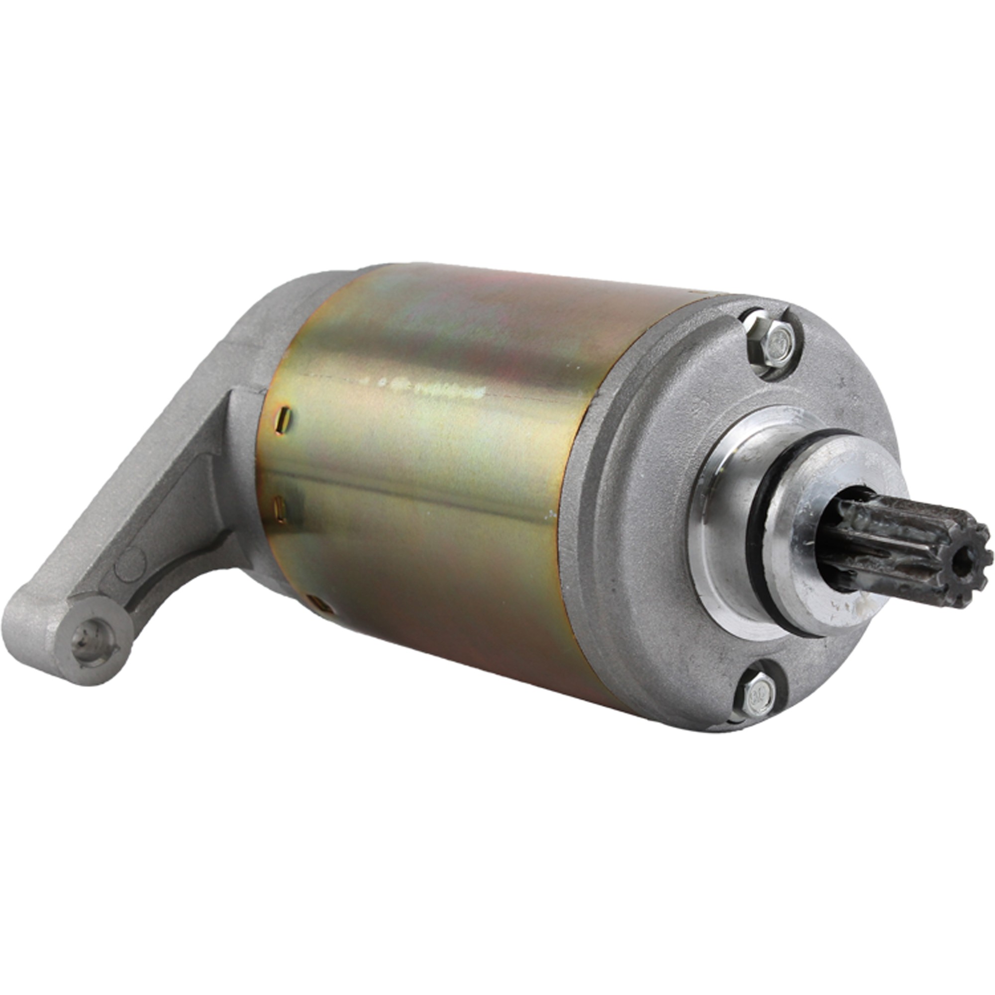 Electric Starter Motor For Yamaha YFM350F Big Bear 350 4WD Yfm350r Raptor Moto 4 Silver