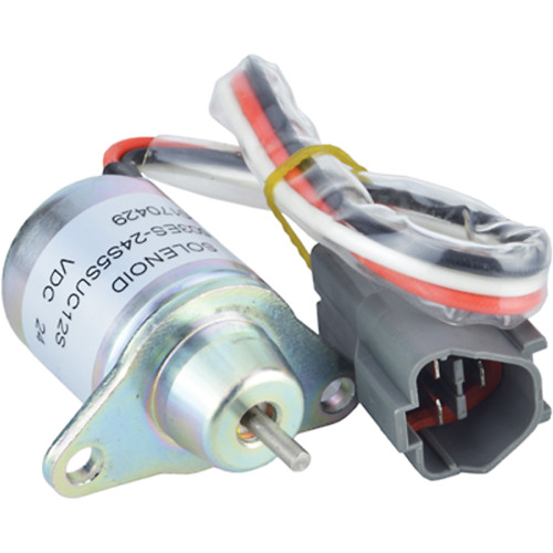 24V Shut Down Solenoid - Yanmar Various 1503ES24S5SUC12S