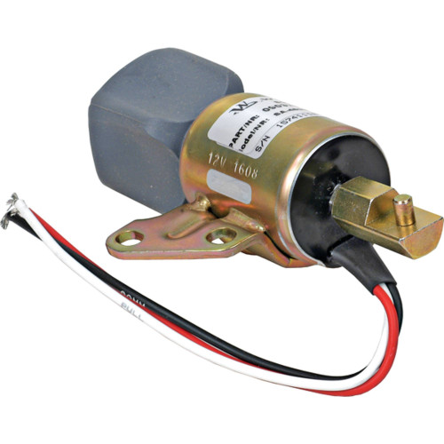 12V Shut Down Solenoid - Kubota D902 1756ES-12SULB1S5, 16851