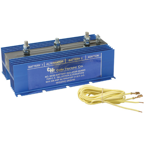 200 Amp Dual Battery Multi Isolator W Exciter 48162 CH48162 DBE