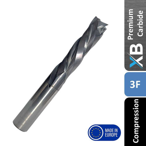 XB 3 Flute Compression Cutter Router Bit