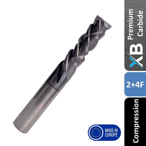 XB 2+4 Flute Compression Router Bit
