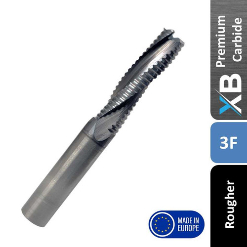 XB 3 Flute Up Cut Rougher Router Bit