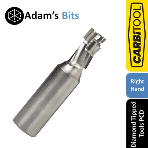 CARBiTOOL - Diamond Tipped Tools (PCD) Straight Bit Right Hand