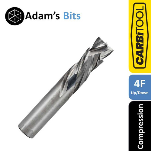 CARBiTOOL - 4 Flute Compression Bit