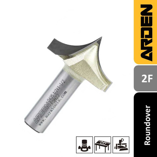 ARDEN Round Over Router Bit
