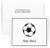 Personalized sports themed stationary set with first and last name and optional return address on envelope
 Personalized sports themed stationary set with first and last name and optional return address on envelope