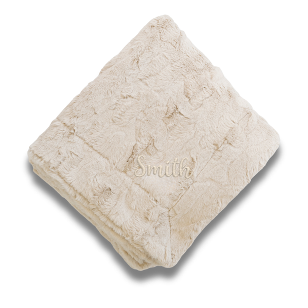 luxurious extra large faux fur throw blanket