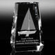 Custom crystal employee award