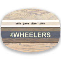 Personalized serving platter for employee gifting in the workplace