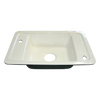 Enameled Iron Deck Sink - Model: 4110ADA