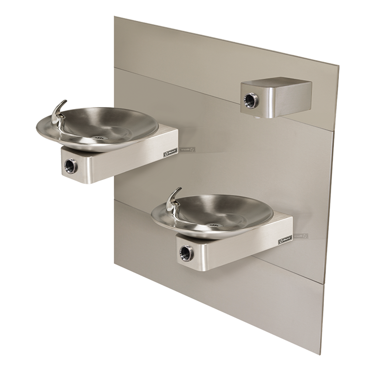 Wall Mount ADA Touchless Fountain w/Mounting System - Model: 1011MSHO2