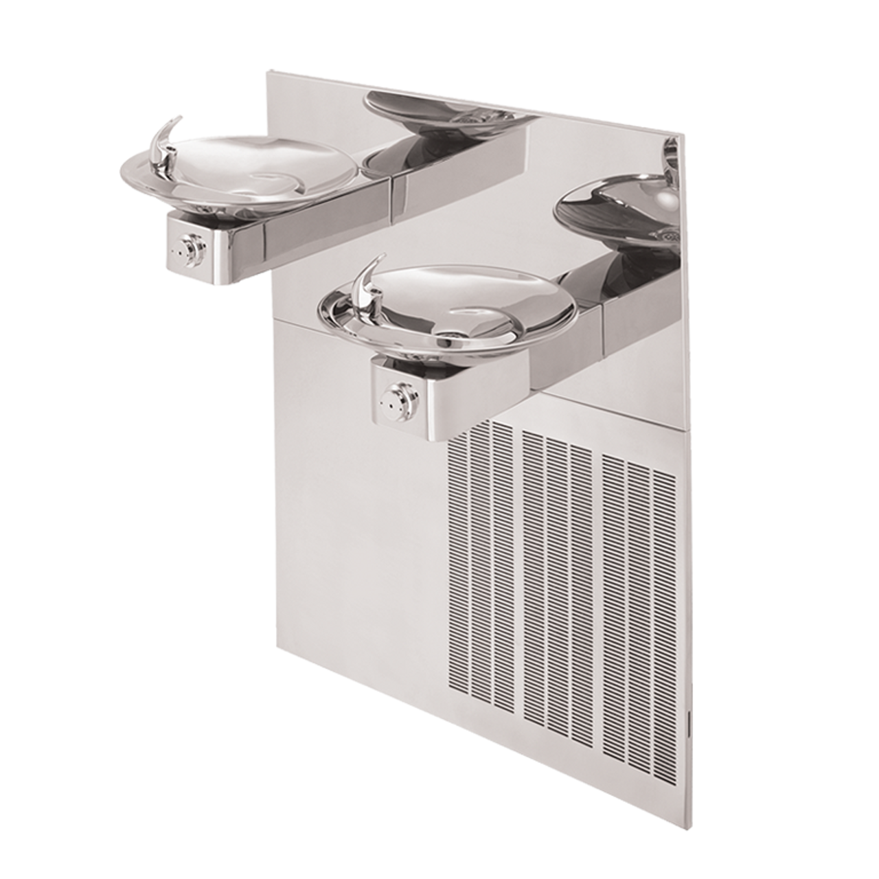 Barrier-Free Chilled Dual Wall-Mount Fountain - Model: H1011.8HPS