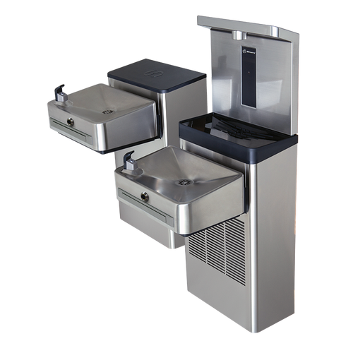 Wall Mount Hi-Lo ADA Touchless Water Cooler and Bottle Filler - Model: 1212SH